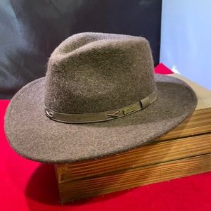 Pendleton men’s Indy hat in brown with brown band
